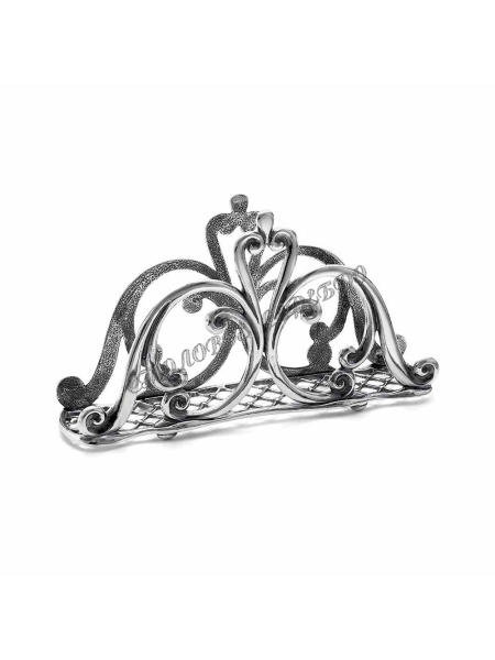 Серебряная салфетница "Византия" с футляром