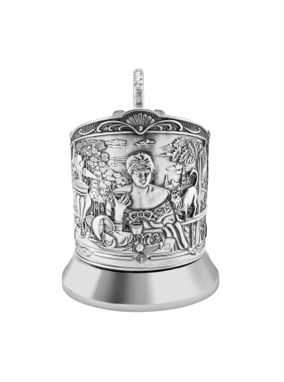 Подстаканник "Купчиха (Триумфальная)" посеребренный